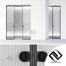 Двери Aladin Pocket Mono door by Glas Italia