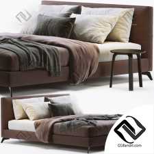 Кровати Bed Meridiani Stone Up