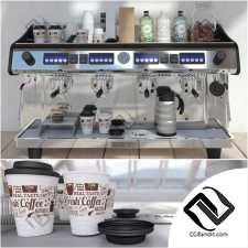 Ресторан Restaurant Expobar 4 Group Megacrem Coffee Machine