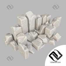 Stone block smooth decor n2