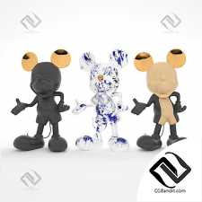 Скульптуры mickey mouse
