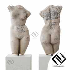Скульптуры Venus tattoo torso