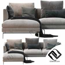 1333 Flamingo Zanotta Sofa