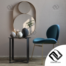 Стол и стул Table and chair West Elm Collection