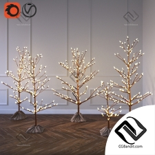 Декоративные новогодние деревья Decorative Christmas trees