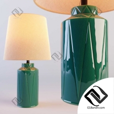 Настольная лампа Green Reactive Glaze Vera