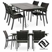 Стол и стул Table and chair JYSK Jeksen and Thise