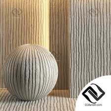 Текстуры Стены, обои Wall Textures, Wallpaper Ribbed plaster