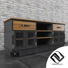 Тумбы, комоды Sideboards, chests of drawers Boxcar Ellis Console E53