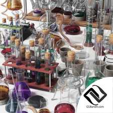 Chemistry dishes n4 / Лабораторная химическая посуда №4