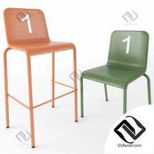 Стулья NUMBER Chair By iSimar