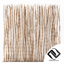 Bamboo thin branch decor n2