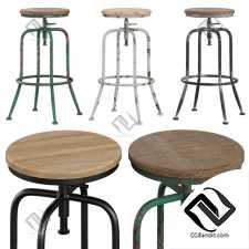 Барный стул Bar Stool Wayfair Grundy Swivel