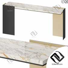 Консоль Baker Wrap Marble Top