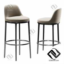 Барный стул bar chair B&B Maxalto Caratos