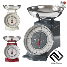 Mechanical kitchen scales