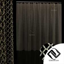 Шторы metal chain curtain