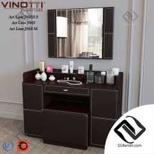 Туалетный столик Dressing table Vinotti Art Line J062