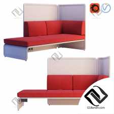 Coalesse - Lagunitas Lounge System Corner Sofa