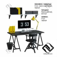 Стол и стул Table and chair IKEA 17