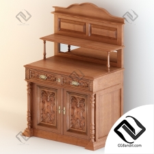Тумбы, комоды Sideboards, chests of drawers Antique Credenza
