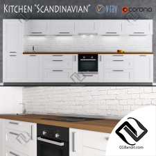 Кухня Kitchen furniture Scandinavian