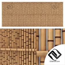 Bamboo thick branch decor n26