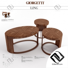 Столы Table GIORGETTI LING