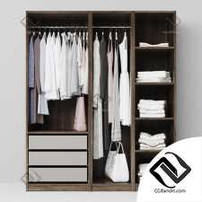 Шкафы Cabinets wardrobe with clothes