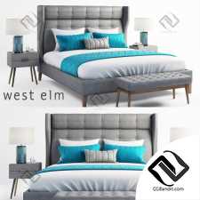 Кровати Bed west elm 71