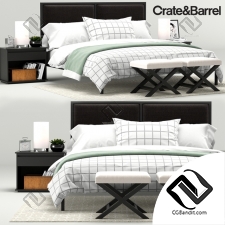 Кровати Bed Crate&Barrel 5