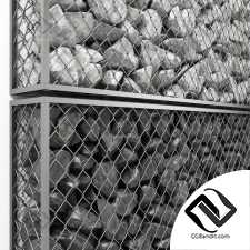 Gabion big rock stone