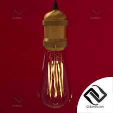 Подвесной светильник с лампой Эдисона