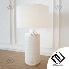 Настольные светильники Table lamps POTTERYBARN Jamie Young Emma Ceramic Column