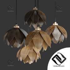 The Lotus bud pendant light