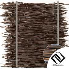 Firewood thin branch decor n1