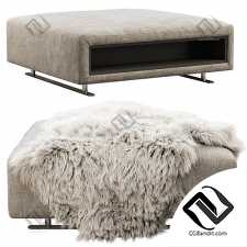 BoConcept Hampton footstool with storage