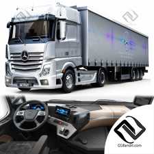 Транспорт Transport Benz new actros