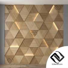 Деревянная стеновая панель Wood wall panel