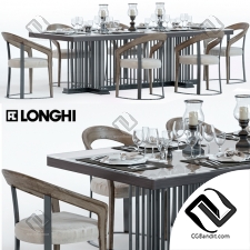 Стол и стул Table and chair Longhi EXTRAS