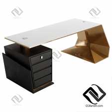 GT-GOLD Executive Desk by Tonino Lamborghini