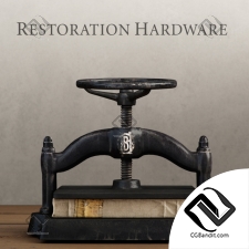 Пресс для книг Book press Restoration Hardware