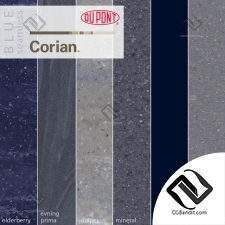 Текстуры Камень Texture Stone Dupont Corian Blue