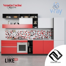 Кухня Kitchen furniture Veneta Cucine LikeGo