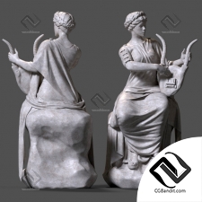 Скульптуры Sculptures Female dec