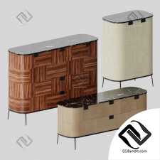 Тумбы, комоды Sideboards, chests of drawers B&B Maxalto Tesaurus