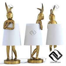 Настольная лампа Animal Rabbit Gold