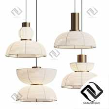 Подвесной светильник Retro Wabi Sabi Japanese