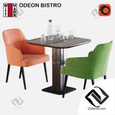 Стол и стул Table and chair WITTMANN ODEON BISTRO & MONO