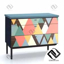 Тумбы, комоды Geometric Pattern Dresser